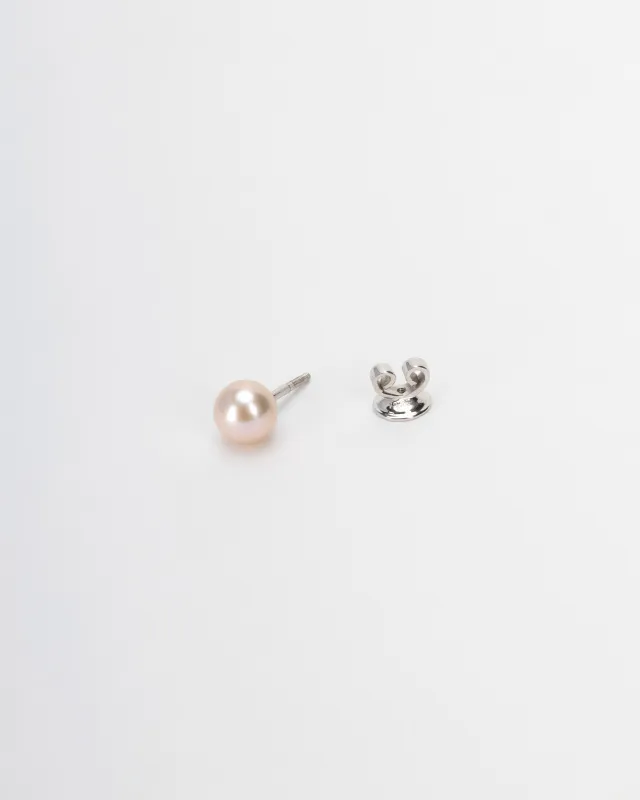 Пусеты с жемчугом