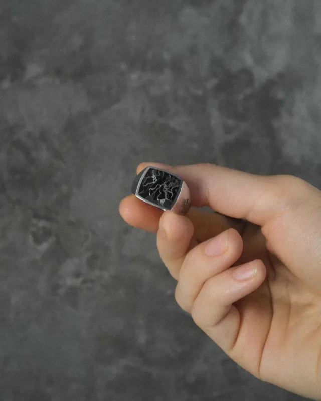 Кольцо Flat Nero