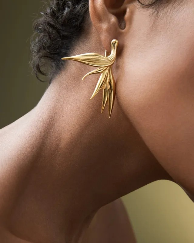 Серьги Стрелиции