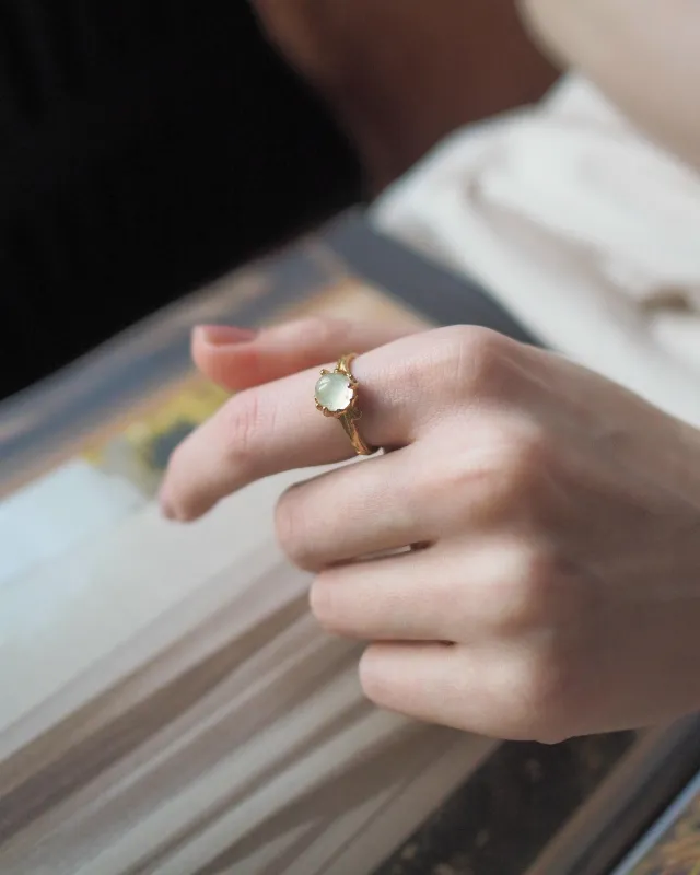 Кольцо Роса с кварцем