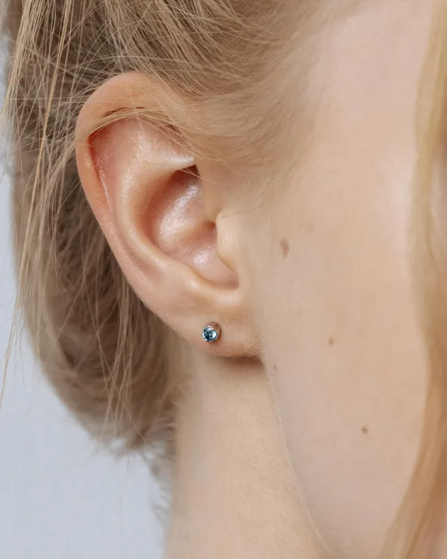 Моносерьга с бриллиантом