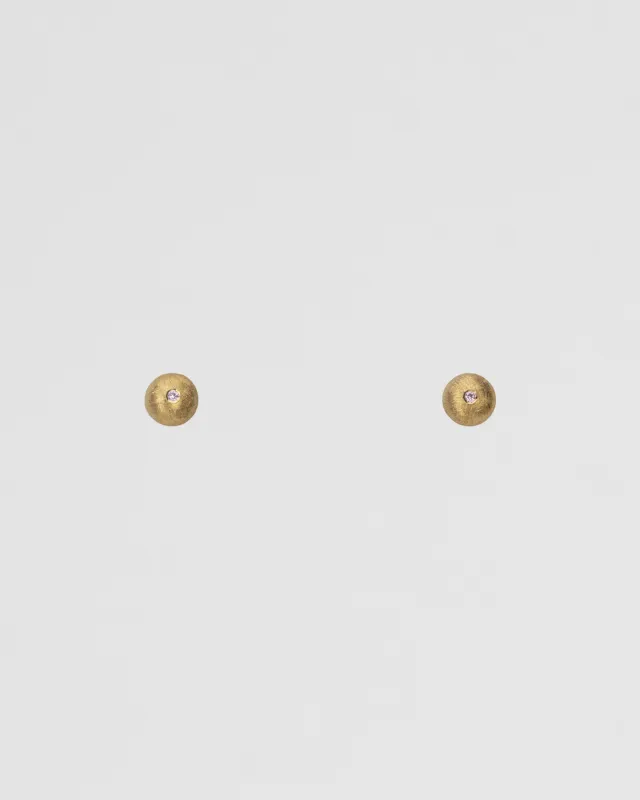 Пусеты с фианитами