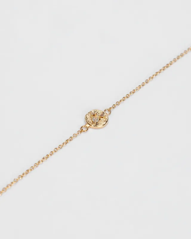 Браслет Триединство с топазами