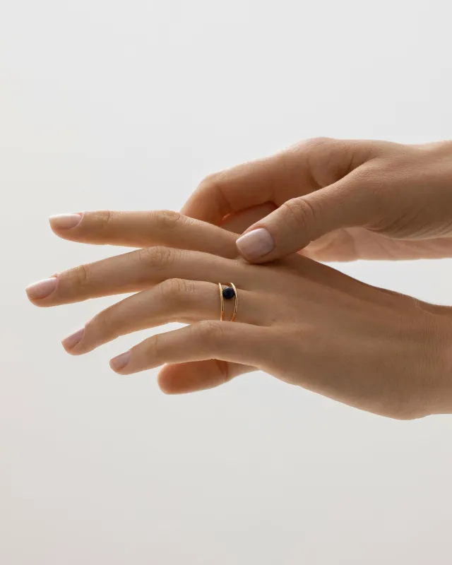 Двойное кольцо Una с содалитом