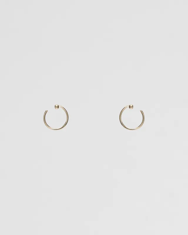 Серьги Поинт маленькие