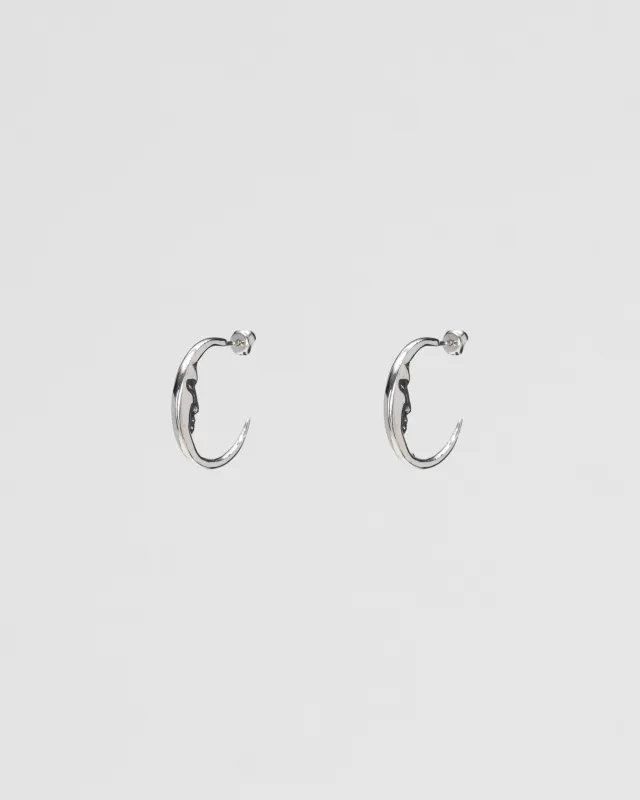 Серьги Moonface big 