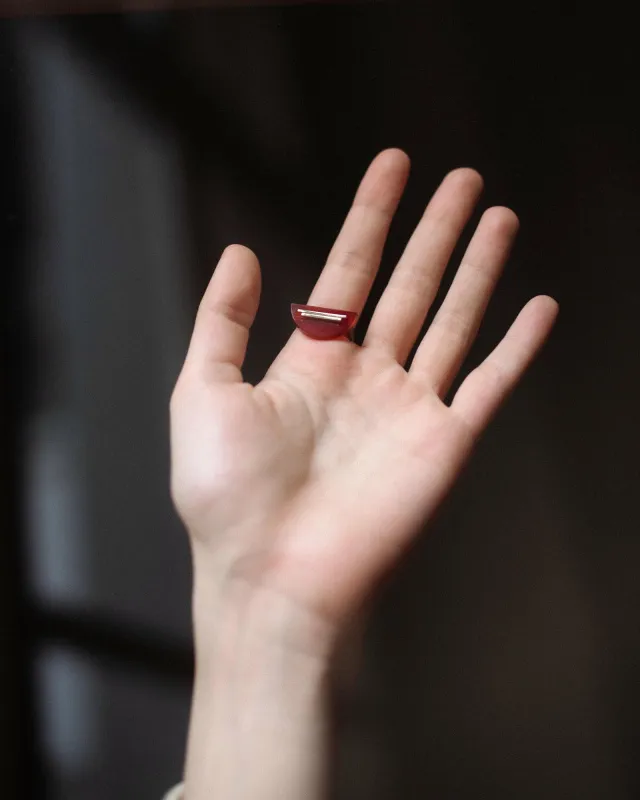 Кольцо Una с ониксом