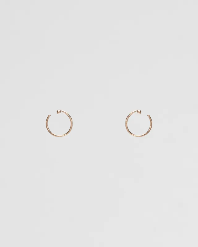 Серьги Поинт маленькие