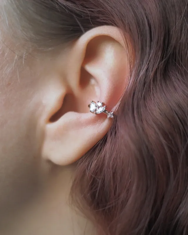 Кафф с цирконами