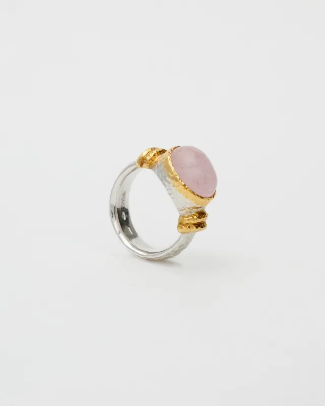 Кольцо с морганитом