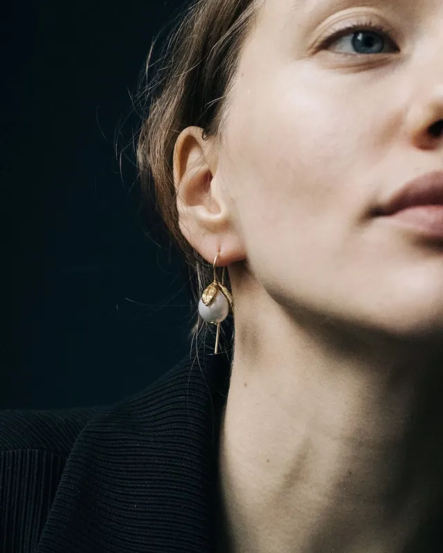 Серьги Ландыши