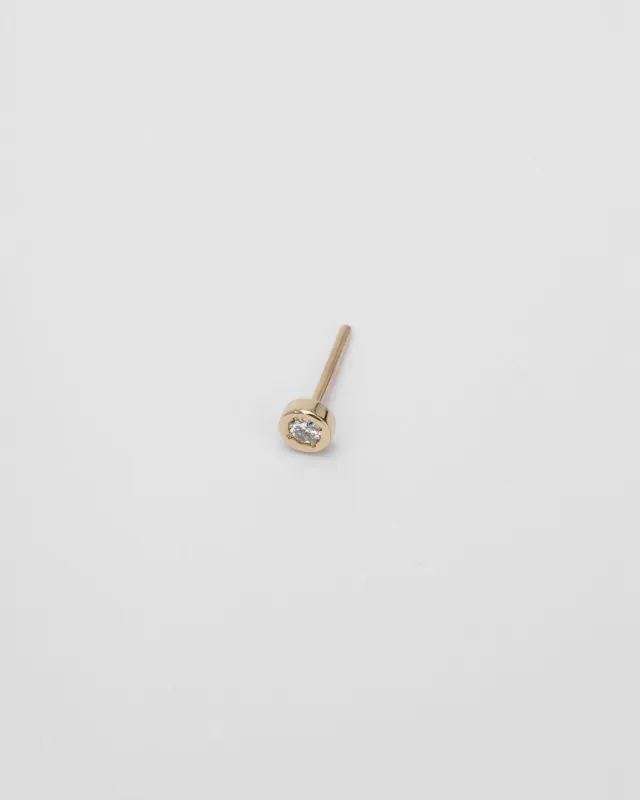Моносерьга с бриллиантом